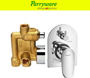 Parryware Alpha 3 way conceald diverter body + upper trim 407 Alpha ...
