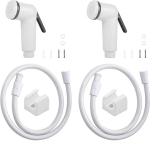Imaashi ABS Plastic Toilet Hand Shower Health Faucet Jet Set All-inclusive with 1 Meter Shower ...