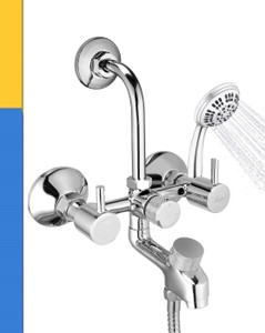 MAYUR ÖCICH WALL MIXER 3-IN-1(HEAVY DUTY)W. 5-FLOW HANDSHOWER ...