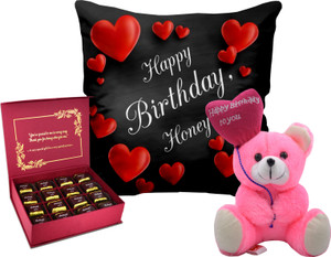 Yontree 50th Birthday Cushion Cover - Double-Sided Throw Pillow Cover For Women And Men, 45x45 CM, 50th Birthday Decorations