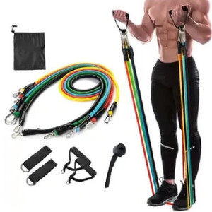 Shopsy ZVR Resistance Bands Set Home Gym Tubes - Image 1