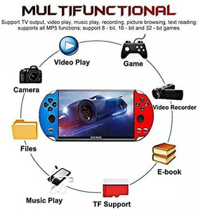 NextTech X7 PSP Game Console:Unlock The Power of 1000+ Games and