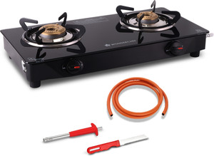 WONDERCHEF Zest Neo Glass Manual Gas Stove Price in India - Buy