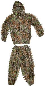 Ensemble Complet Ghillie 3D - Tenue Camouflage Forêt/jungle - Sniper Chasse