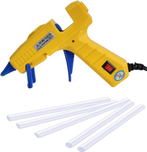 Hotgluegun Watt Hot Melt Glue Gun With On Off Switch And Led Indicator Transparent