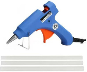 Veeraaz Blue Mini W Watt Switch Indicator Hot Melt Gun And Free Glue Sticks Standard