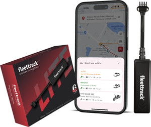 fleettrack Wired Tracker with Engine ON/Off alerts for Car, Bike, Truck ...