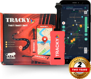 Tracky -X - Wired Tracker with Remote Engine Lock for Car, Bike, Truck ...