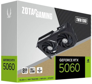ZOTAC GAMING GeForce RTX 5060 Twin Edge 8GB GDDR7 128 BIT GDDR7 8