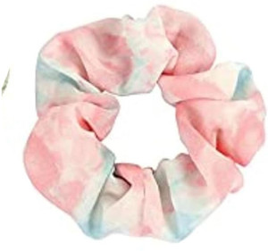 Blue - Handmade Rubber Band/Scrunchie 103