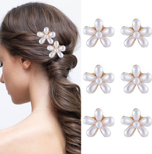 Hand-painted Mini Daisy Claw Hair Clip main image 0