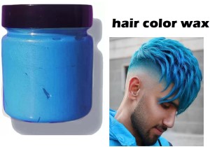 Yuency Sky blue temporary hair coloring srong hair hold color wax , sky  blue - Price in India, Buy Yuency Sky blue temporary hair coloring srong  hair hold color wax , sky