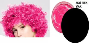 Gfsu Styling Color Wax For Strong Holdvolume For Highlights Baby Pink Hair Wax Nude Pink