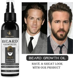GROOVY Beard Hair growth oil Solve Curly Beard Problem