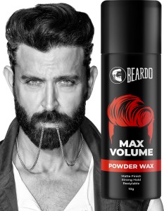BEARDO Max Volume Powder Wax 10 gm | Strong Hold | Hair Styling Wax Hair  Wax - Price in India, Buy BEARDO Max Volume Powder Wax 10 gm | Strong Hold  | Hair Styling Wax Hair Wax Online In India, Reviews, Ratings & Features |  