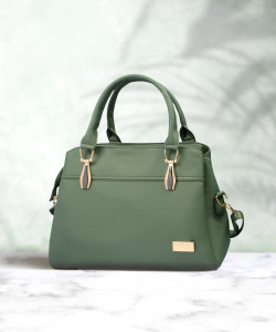 Buy Life Style Collection Women Green Shoulder Bag Green Online