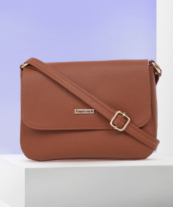 Buy Fastrack Women Tan Sling Bag Tan Online @ Best Price in India
