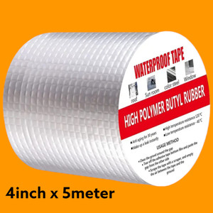 AirSoft Butyl Aluminium Tape Coated Waterproof Tape For Window Seals