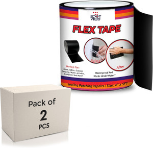 Spotview Flex Tape 10cm x 1.5m Rubberized Waterproof Tape for Leak