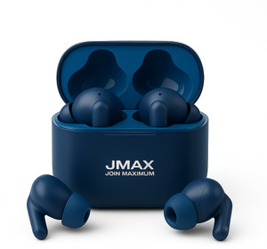 ツイステ　ジェイド　イヤホン　ブルー Jmax JM-TW-10 Bluetooth Earbuds | 35H Playtime | Low Latency