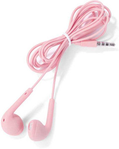 Baby pink top earphones