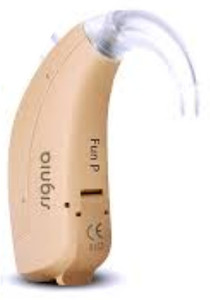 thumbnail image 2 of Signia FUN P BTE Hearing Aid – 6 Channel, Moderate To Severe, 2025 Model (Ships From US) 2 of 2
