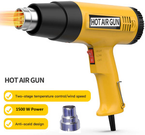 Hersmay 300W Mini Hot Air Gun Shrink Heat Tool Embossing Powder Set Heat Gun Temperature Heat Gun Application DIY For Drying Paint, Rubber Stamp, Heating Small Clay Works - View #4