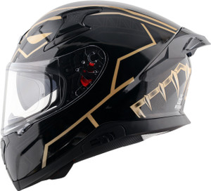 Axor Apex Marvel Black Panther Motorbike Helmet - Image 6