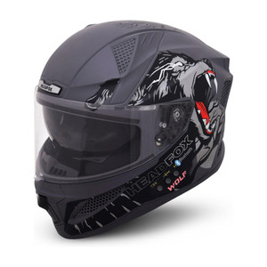 Shopsy HEADFOX N2F Wolf AI Smart Bluetooth Helmet - Image 1