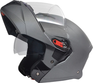 Otorcycle Full Face Helet Front Flip Visor Helet With Braids And