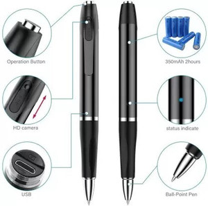 SATTOBISION R2495 Pen Camera 1080P Hidden Recorder Black Pack of 1 - Image 4