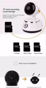 SKY HUB HD 720P Mini IP Camera WiFi Wireless Security Camera Price in ...