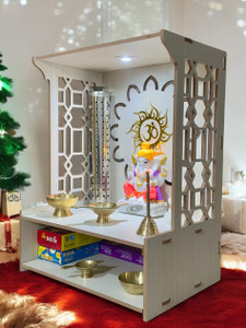 Shopsy HOODWIN Pooja Mandir Home Office 18x16x8.75 Inch 18 L - Image 1
