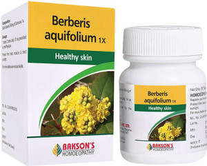 Bakson's Homoeopathy Berberis Aquifolium 1X Tablets Price in India