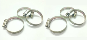 TOM 2" Heavy Duty Adjustable (44 - 60 mm) (Pack of 10) Hose Clamps