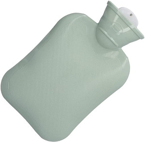 MedFest Premium PVC Made Hot Water Bottle One Side Ribbed One Side Plain Great Non