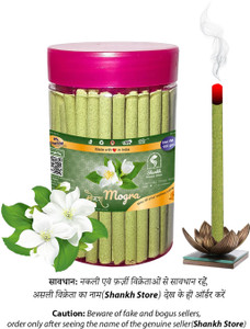 110 Grams Indian Premium JASMINE MOGRA DHOOP Incense Sticks
