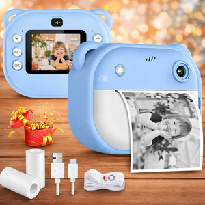 Snapbiz Mini Kids Instant Print Camera (Blue) - Image 5