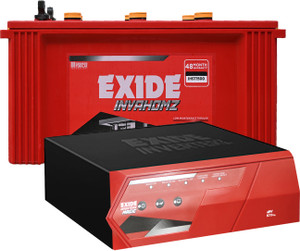 EXIDE 60 Months Warranty Tubular Inverter Battery Price in India - Buy