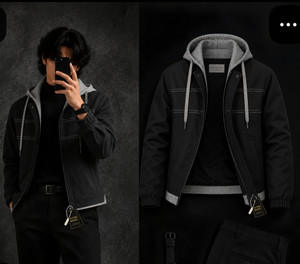 Shopsy FUTSE PENO Full Sleeve Solid Men Jacket - Image 1