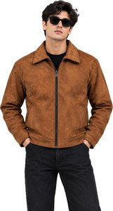 Shopsy FAUX HUB Full Sleeve Solid Men Jacket - Image 1
