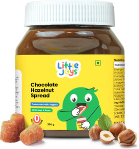 Little Joys Chocolate Spread For Kids With Hazelnut, Cocoa, Ragi & Baj