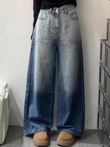 KOTTY Wide Leg Women Blue Jeans - Buy KOTTY Wide Leg Women Blue Jeans Online at Best Prices in India | Shopsy.in - Image 1