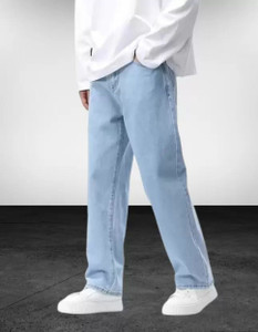 UNIFAV FASHIONS Boyfriend Men Blue Jeans - Image 5