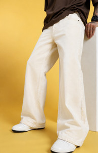 Shopsy Denim Life Loose Fit Men Beige Jeans - Image 1