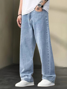 Gaucha Loose Fit Men Light Blue Jeans - Image 5