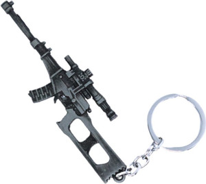 BIPS ENTERPRISES PubgVss Sniper M24 Gun 3d Keychain Key Ring Metal