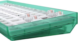 Lyla Mechanical Keyboard Diy Kit Hot Swappable Shaft Base Axis For Windows Pc Green Wired Usb