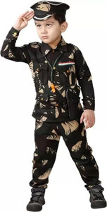 Kodvinp Kids Army Costume Set - Green, Size Small, Includes Vest, Hat, Accessories For Role Play & Halloween - View #11