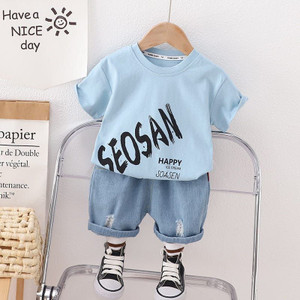 Shopsy TRENDIFYSTYLE Baby Boys Casual T-shirt Shorts - Image 1